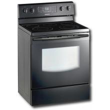 Samsung FTQ353IWUB 5.7 Cu Ft. 3- Fan Convection Electric Range W/ Warmer Drawer - Black