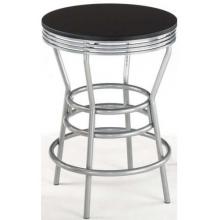 Home Styles Soda Shoppe 3 Piece Bar Set - Black/Silver - 5993-359