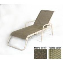 Lido Aluminum Sling Chaise Lounge With River Rock Frame And B0652 Fabric
