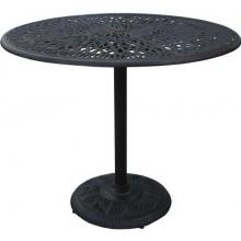 Darlee Elisabeth Aluminum Bar Table