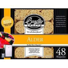 Bradley Technologies Smoker Bisquettes, Alder (48 Pack)