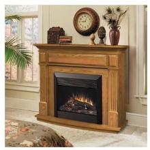 Dimplex DFP67870 Traditional Electric Fireplace - Oak Finish