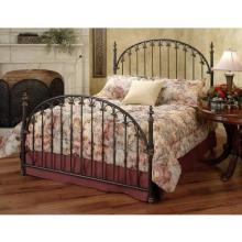 Hillsdale Kirkwell Brushed Bronze Metal Post Bed Set With Frame - Full - 1038BFR