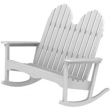 Poly-Wood Classic Adirondack Recycled Plastic Wood Rocking Chair