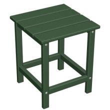 Poly-Wood Recycled Plastic Wood Long Island Adirondack End Table - 15 Inch Square
