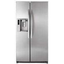 LG Refrigerators 26.5 Cu. Ft. With Tall Water & Ice Dispenser Side By Side Refrigerator, Titanium - LSC27921TT