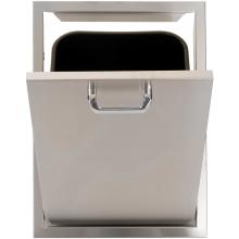 BBQ Guys 260 Series Tilt-Out Trash Bin Front View with Trashcan 