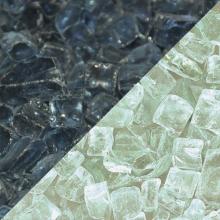 American Fireglass 1/2 Inch Grey Fire Pit Glass Package