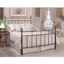 Hillsdale Providence Antique Bronze Metal Panel Bed Set Without Frame - Full - 380-460