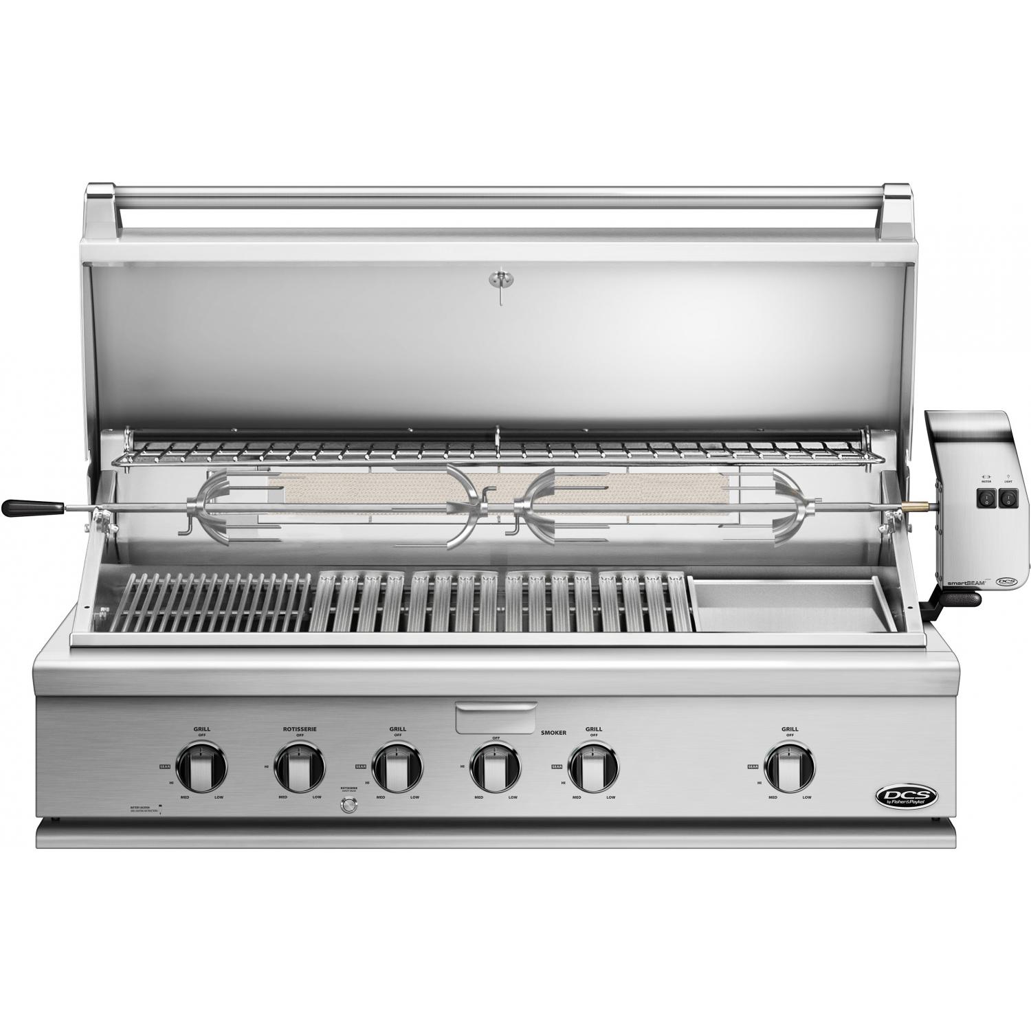 DCS 48" GRILL FOR BUILTIN WITH ROTISSERIE,GRIDDLE,INFRARED BH148RGI