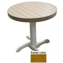 Eagle One Recycled Plastic Bistro Table - Cedar