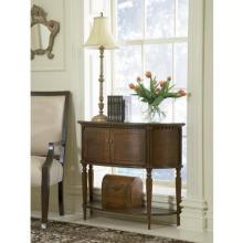 Powell Furniture - Warm Cherry Demilune Console Table - 429-660