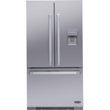 DCS RF195AUUX1 19.5 Cu. Ft. French Door Refrigerator - Stainless Steel