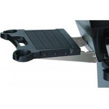 Broilmaster Black Fold Down Side Self With Stainless Mounting Bracket