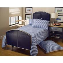 Hillsdale Universal Silver And Navy Youth Metal Bed Set With Frame - Full - 1177BFR