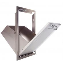 BBQ Guys 260R Series Tilt-Out Trash Bin - Side View
