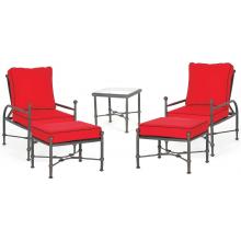 Caluco Origin 2-Person Patio Conversation Set - Espresso