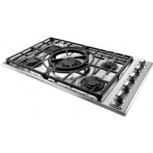Capital Maestro 36 Inch 5 Burner Natural Gas Cooktop With Stainless Hob