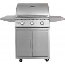 RCS Junior 26 Inch Gas Grill On Cart