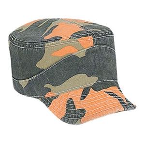 Otto Cap Camo Superior Garment Washed Cotton Twill Flexible Visor Military Style Cap - Camo Pattern 6