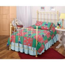 Hillsdale Molly Yellow Metal Bed Set With Frame - Twin - 1090BTWR