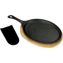 Bayou Classic Pans Cast Iron Fajita Pan