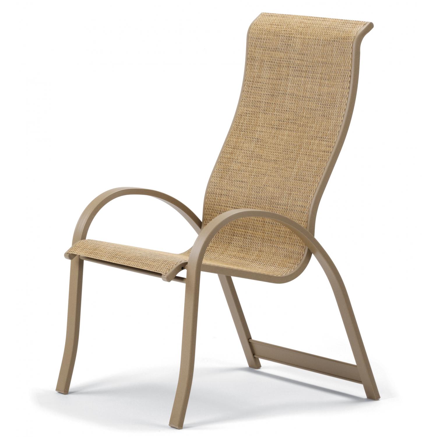 Telescope Casual Aruba II Sling Patio Supreme Dining Arm Chair Telescope Casual Aruba II Sling Patio Supreme Dining Arm Chair