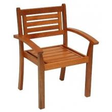 Eden Outdoor Living Lakeside Wood Dining Chair
