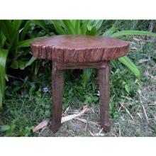 Groovy Stuff Teak Wood Garden Stool - 18 Inch - TF-308-18