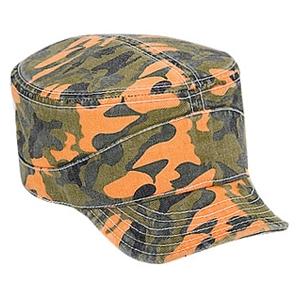 Otto Cap Camo Superior Garment Washed Cotton Twill Flexible Visor Military Style Cap - Camo Pattern 26
