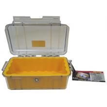 Pelican 1050 Micro Case - Yellow With Clear Lid
