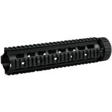 Firefield 10.25 In Rifle Free Floating Quad Rail - Black - FF34005
