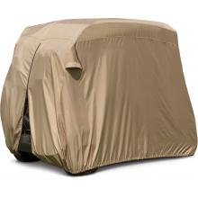 Classic Accessories Easy On Golf Car Cover - Tan - 4 Person