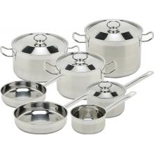 Sibaris Stainless Steel 11 Pcs. Cookware Set