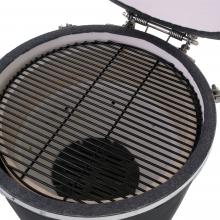Grill Dome X-Large Infinity Series Black BBQ Kamado Charcoal Grill Interior