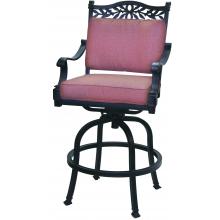 Darlee Charleston Aluminum 1 Person Bar Stool