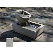 Campania Genesis II Fountain - Natural Finish