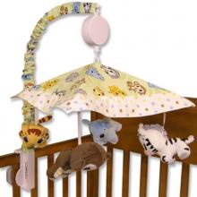 Trend Lab Musical Crib Mobile - Chibi Zoo