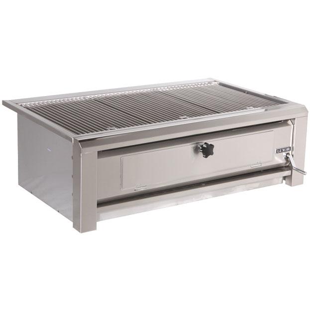 Online Luxor Charcoal Grills 42 Inch Builtin Charcoal Grill Open Top