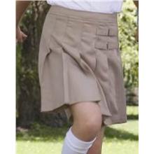 French Toast School Uniform Girls Pleated Scooter Skirt 5 - Khaki
