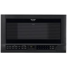 Sharp R1210 1.5 Cu. Ft. 24-Inch Over-The-Counter Microwave - Black