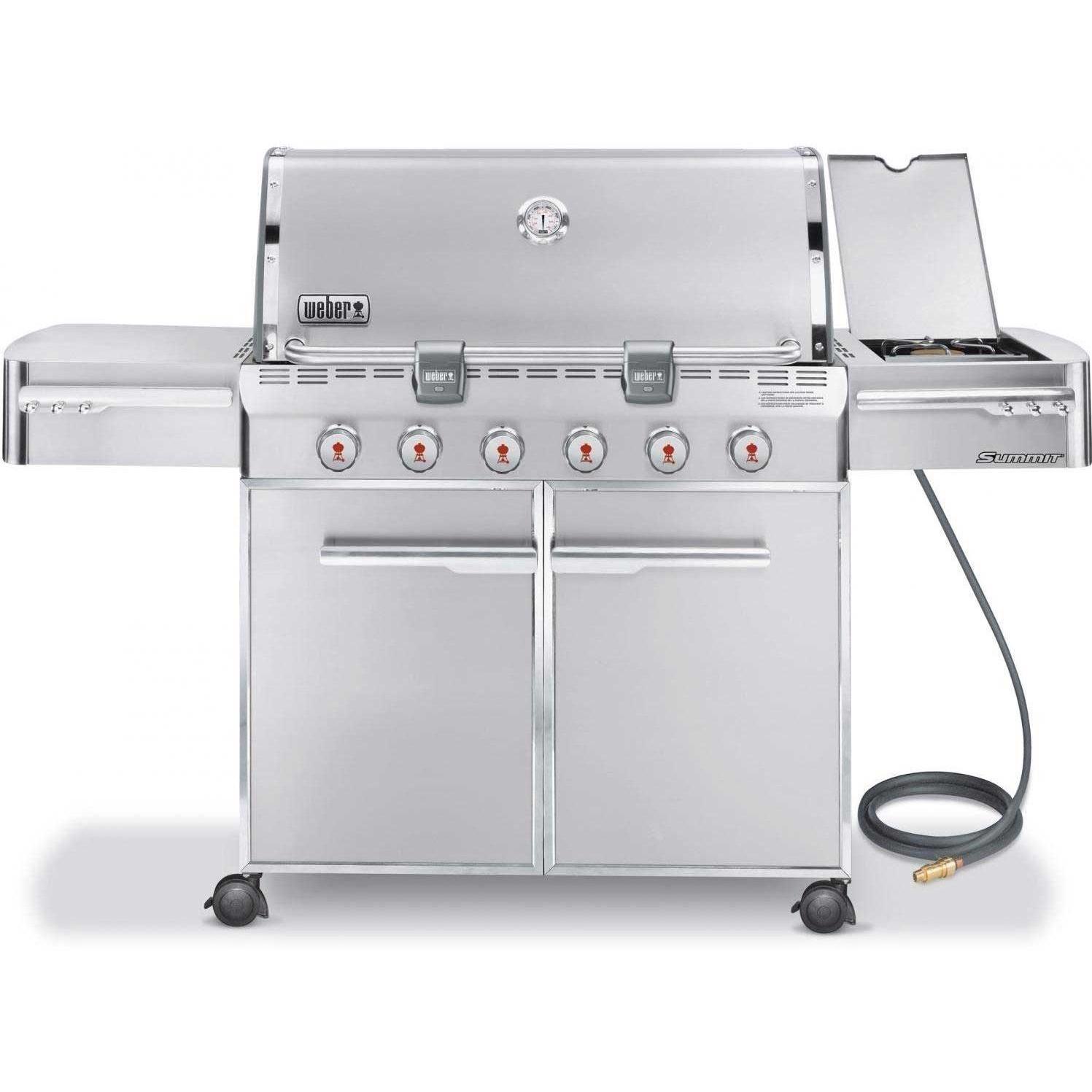 Sales For er Summit S620 Natural Gas Grill On Cart With Side Burner Prices Price llhowrll