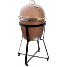 Grill Dome Large Charcoal Grill on Optional Cart - Copper