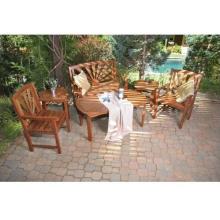 Eden Outdoor Living Sunset Wood Lounge Set
