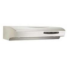 Broan Vent Hoods Allure Series QS1 Range Hood, Under Cabinet, 30 Inch Stainless - QS130SS