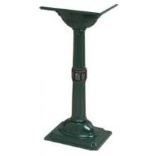 Classic Series Mailbox Post - Forest Green W/ Verde Brass