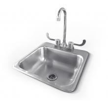 RCS 107500 15 X 15 Stainless Steel Drop In Sink