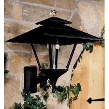 Gaslite America GL1800 Cast Aluminum Electronic Ignition Natural Gas Light With Open Flame Burner And Standard Wall Mount