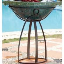 Alfresco Home Rimini Tall Oval Beverage Cooler - Antique Topazul