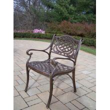 Oakland Living Mississippi Arm Chair - Antique Bronze